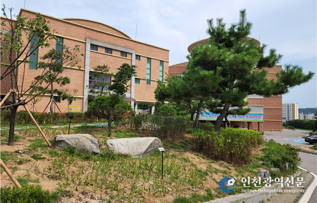 학교숲 전경(인화여자중학교)