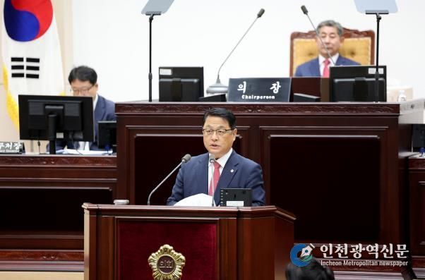인천시의회 김대중 의원, 원도심 균형발전과 복지 수요 대응 촉구