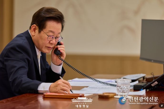 한국·폴란드 정상 통화(대통령실)