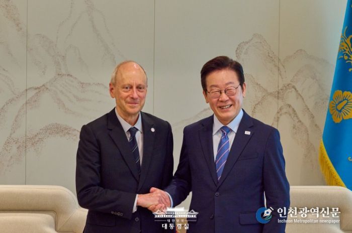 마이클 샌델 교수 접견(대통령실)