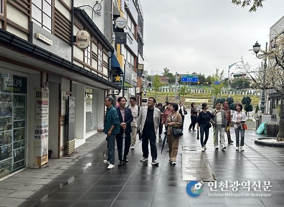 간판 디자인 개선사업 선진지 견학 실시
