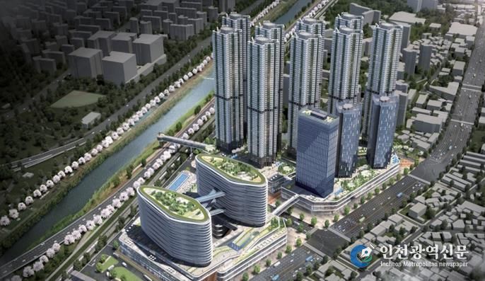 금천 도시첨단물류단지 개발 조감도