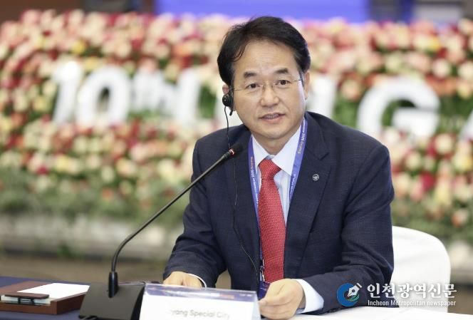 이동환 고양특례시장(UCLG ASPAC 이사회 현장)