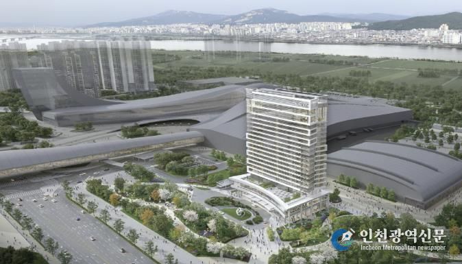 앵커호텔 조감도