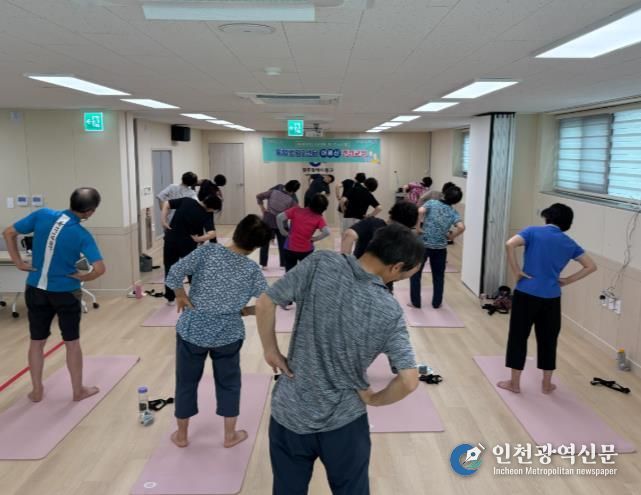 통합건강2센터, 어르신 건강교실 마무리