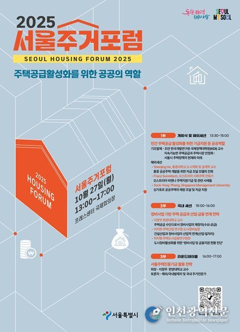 ‘2025 서울주거포럼’ 포스터