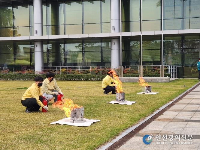 부안군청, 2025년 합동소방훈련