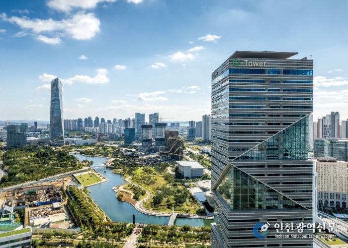 송도지타워(IFEZ) 전경