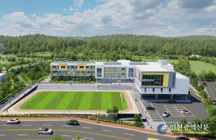 (가칭)오등봉초등학교 조감도