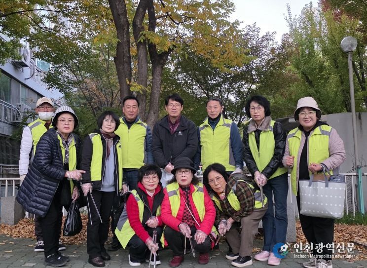 계양구계산4동 주민자치회, 도시녹화운동 실시