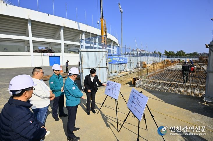 속초종합경기장 수소충전소 신축 ‘순항’
