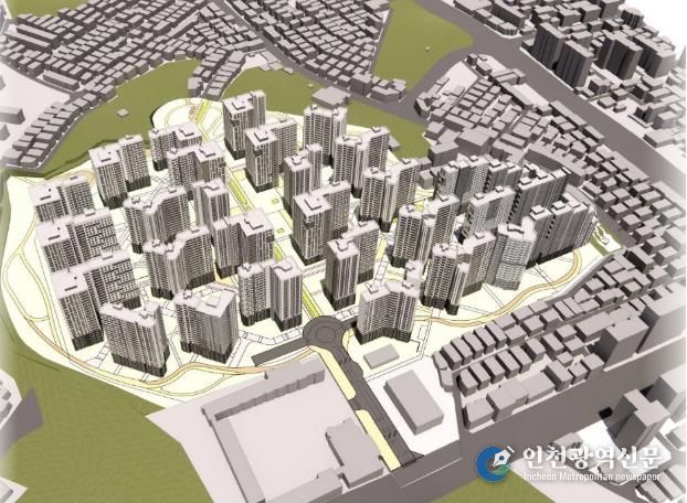 양천구, 신월시영아파트 재건축 조감도