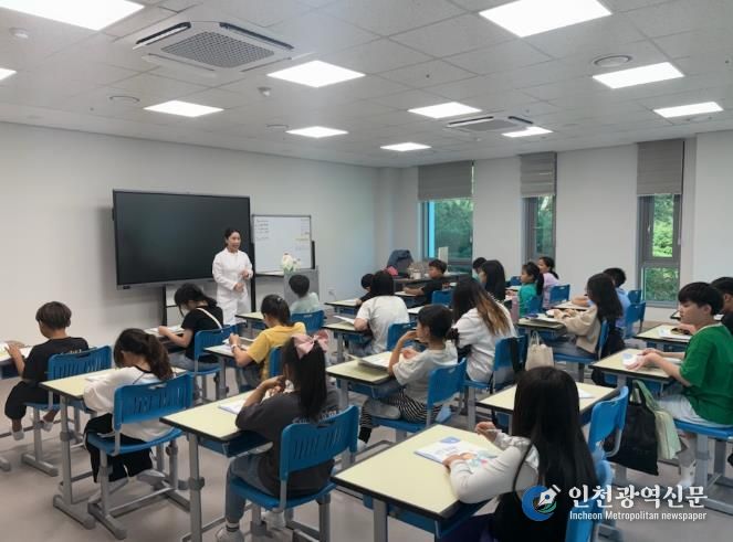 지역 아동의 비만예방과 건강한 성장환경 조성을 위해 추진한 ‘건강한 돌봄놀이터’ 프로그램을 진행했다