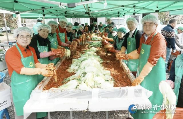 광주시 초월읍 새마을회, ‘사랑의 김장 담그기’ 행사 열어
