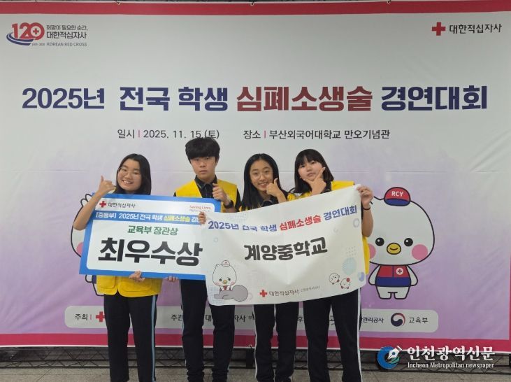 전국 심폐소생술 경연대회 2연패 ‘최우수상’