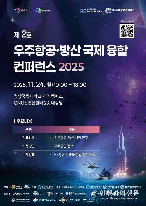 ‘제2회 우주항공·방산 국제 융합 콘퍼런스 2025’ 개최