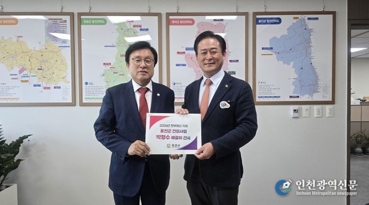 신영재 홍천군수, 예결위 간사 등 만나 내년도 국비요청