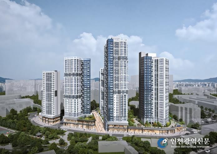 신길13재정비촉진구역 투시도