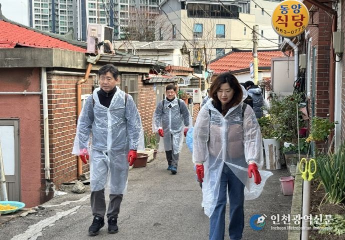 미추홀구시설관리공단, ‘제7차 사랑의 연탄 나눔 봉사활동’