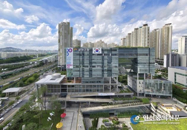 금천구청 종합청사 전경