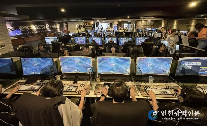 관악구 전국 최초 청년 1인가구 대상 e스포츠대회 'LOL림픽' 진행 모습