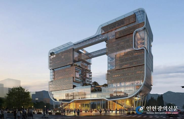 강북구청 신청사 조감도