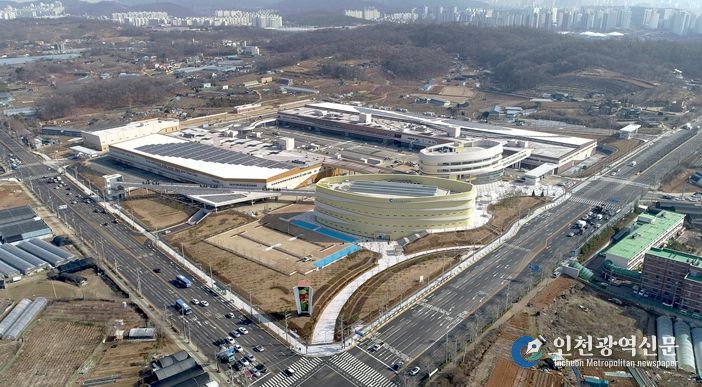 남촌농산물도매시장 전경