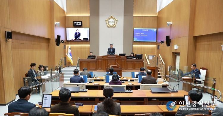 제373회 제2차 정례회 제3차 본회의 전경