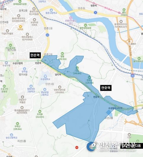 흐린 물 출수 예상지역