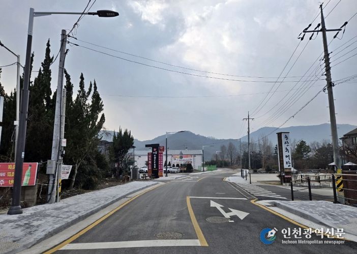 정읍시, 송산동 도시계획도로 준공…안전한 도로환경 조성