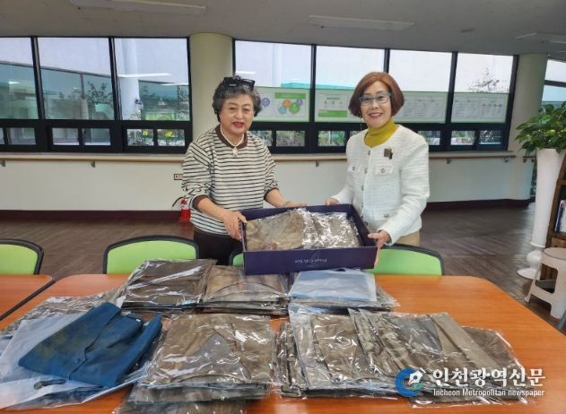 서귀포시 평생학습동아리, 손으로 물들인 조끼로 이웃에 온기 전해