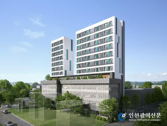 완도군 청년 공공 임대주택 조감도