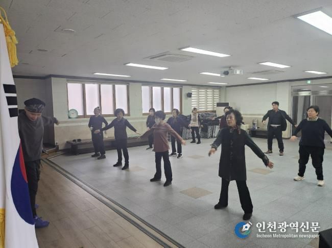 상주시 화북면 평생학습센터(요가·라인댄스) 개강식 개최