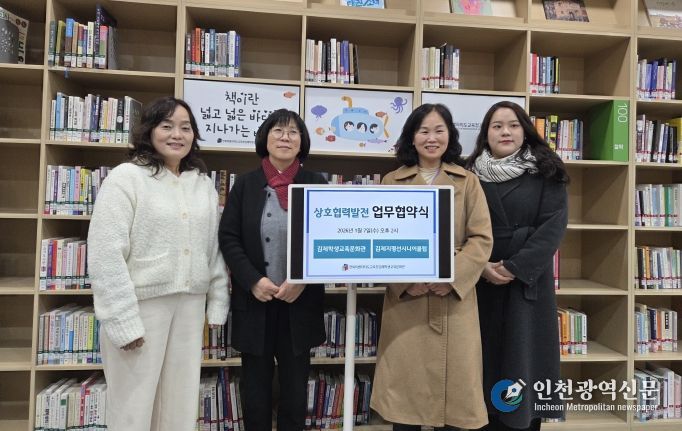 김제학생교육문화관 업무협약