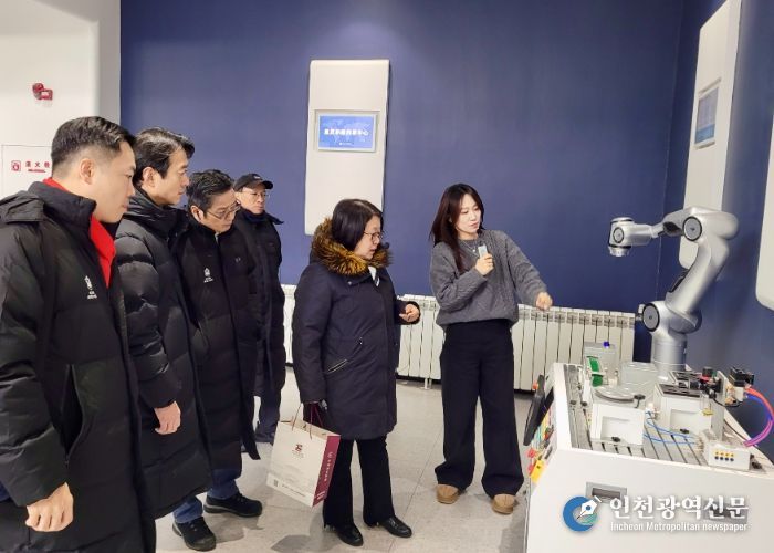 현지 로봇기업 ‘애자일 로봇’을 방문했다.