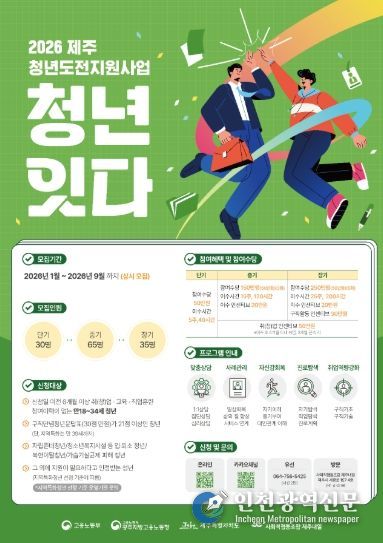 청년도전지원사업 홍보자료