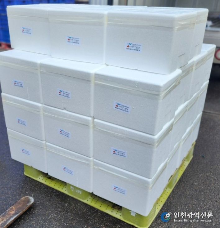 인천공항공사 후원으로 취약계층에 김치 지원