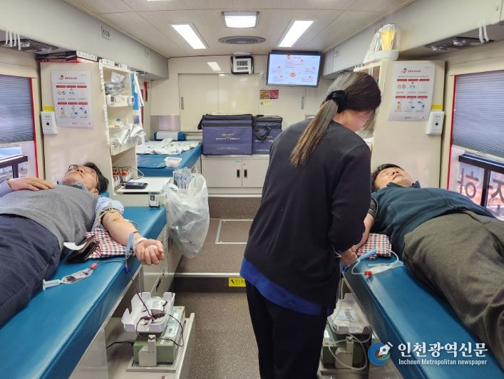 포항교육지원청, 생명 살리는 사랑의 헌혈 동참