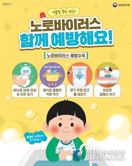 노로바이러스 감염증 예방수칙