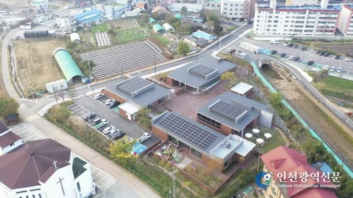 신평행복잇슈센터 항공사진