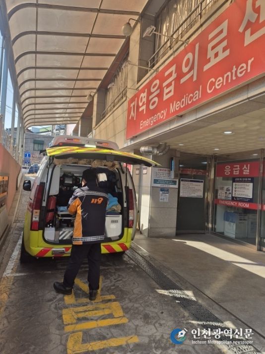 119구급대 환자이송