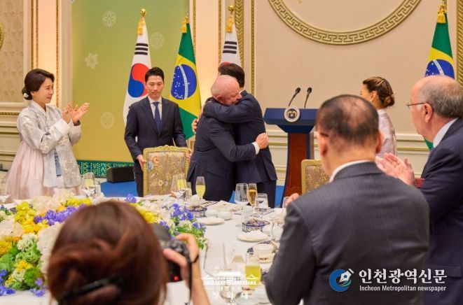 '룰라' 브라질 대통령 내외 국빈 방한 - 국빈만찬(청와대)
