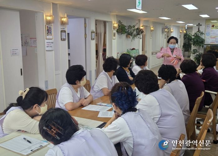 남동구, 요양원 입소자 대상 찾아가는 구강 건강관리 실시