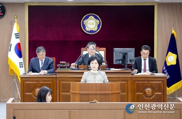 광주광역시 동구의회 김현숙 의원, 5분 자유발언서 가로수 관리 시방서 개선 촉구