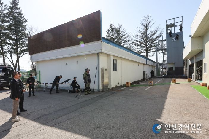 강원특별자치도, 강원경찰특공대 치안 현장 점검