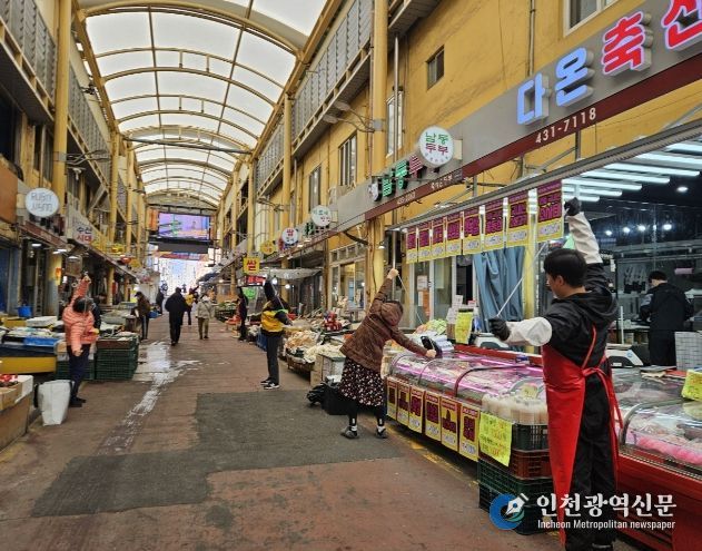 전통시장 상인 건강증진을 위한 찾아가는 건강관리 운영