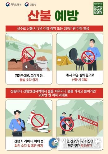 광양시 봄철 대형 산불 특별 대책 기간 설정 운영 산림소득과(홍보문)