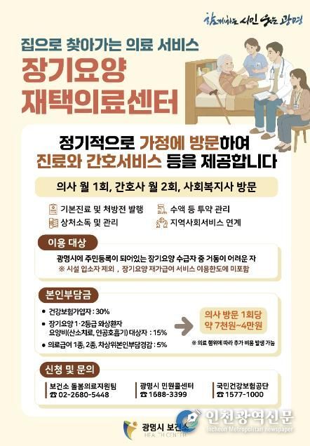 장기요양 재택의료센터 운영 안내문
