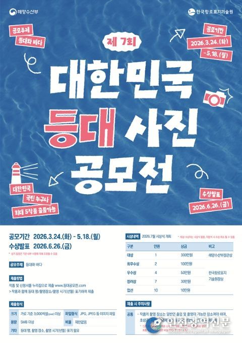 제7회 대한민국 등대 사진 공모전 포스터