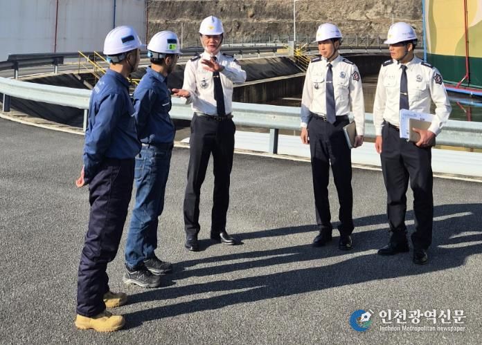 전남소방본부장, 국가 에너지 안보 핵심 ‘곡성 석유비축기지’ 긴급 점검